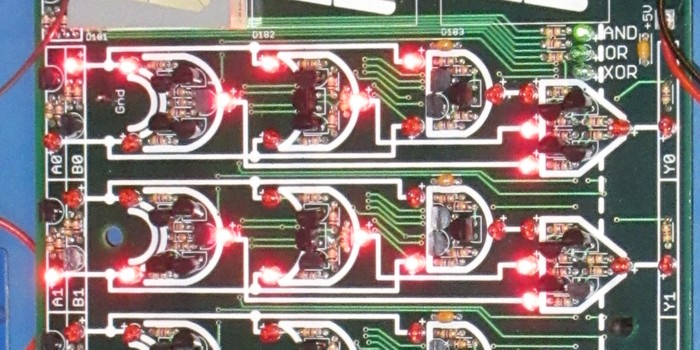 logic unit doing 0x02 AND 0x01