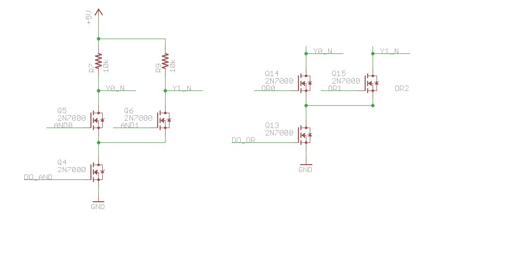 schematic fragment for multiplexor problem.