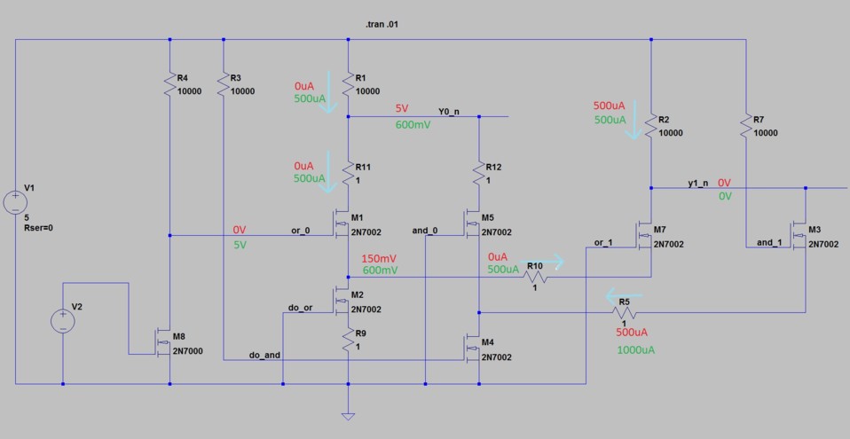 spice version of mux problem