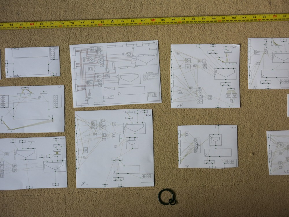 part of quarter scale layout